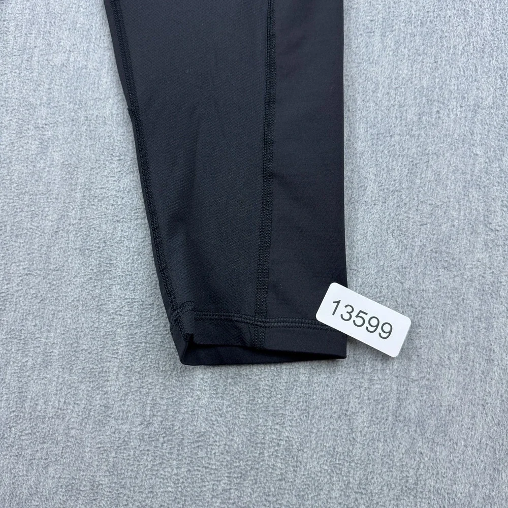 Lululemon Leggings Womens 4 Black White Run Mod Moves Crop 17